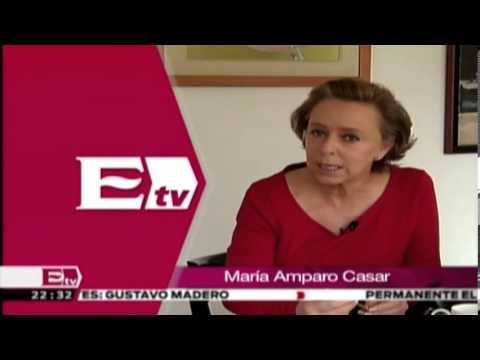 María Amparo opina sobre la evasión fiscal en México
